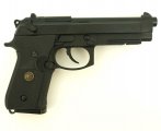 Страйкбольный пистолет WE Beretta M9A1 Rail Black (WE-M008)
