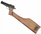Страйкбольный пистолет WE Browning Hi-Power (WE-B005) — чёрный, газовый GBB, 6 мм