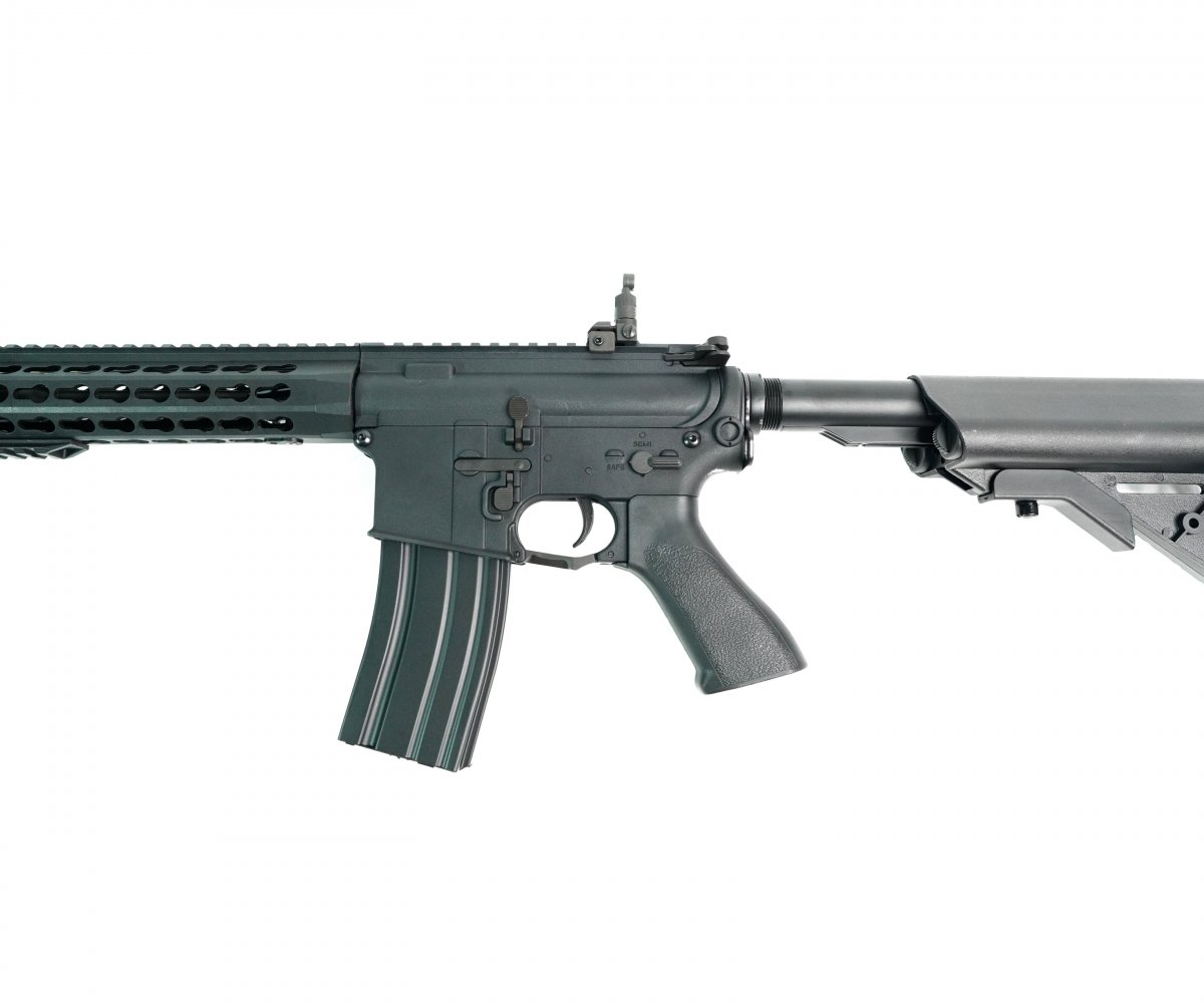 Страйкбольный автомат Cyma AR15 Keymod Mosfet Edition (CM.621)