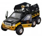 Металлическая машинка модель Броневик JEEP с пушкой