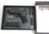 Страйкбольный пистолет Tokyo Marui FNX-45 Tactical GBB Black