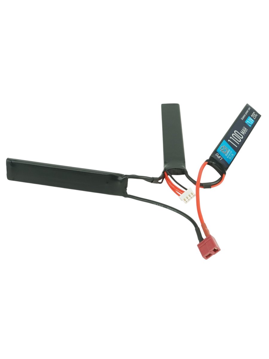 Аккумулятор Li-Po BlueMax 11.1V 1100mAh 20C Triple (3-х лепестковый) с Т-разъемом