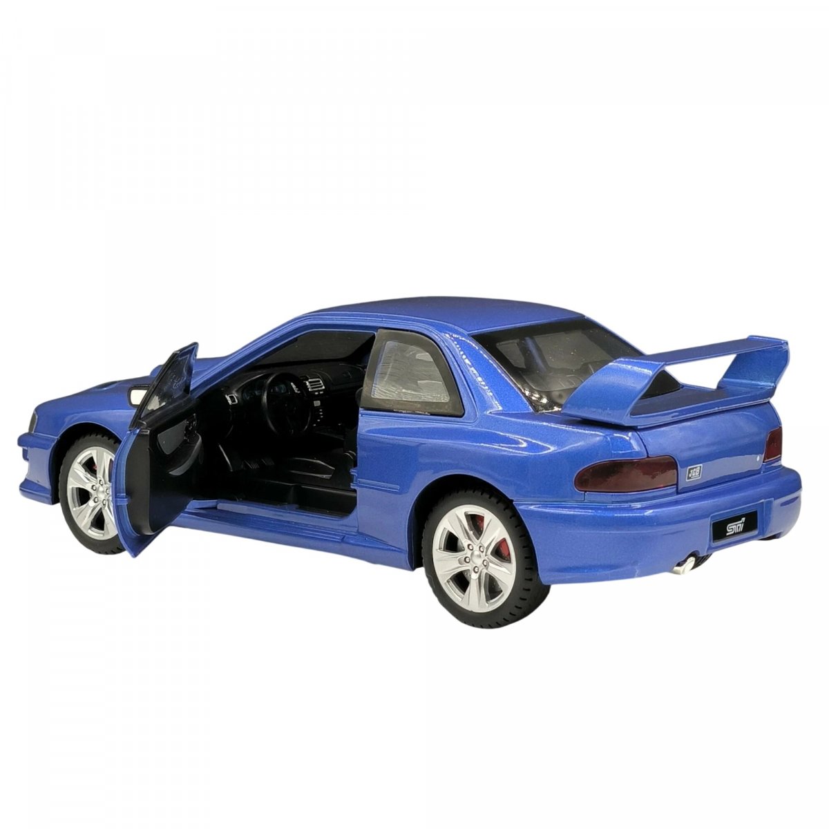 Машинка металлическая Subaru Impreza WRX STI 1:24 Blue