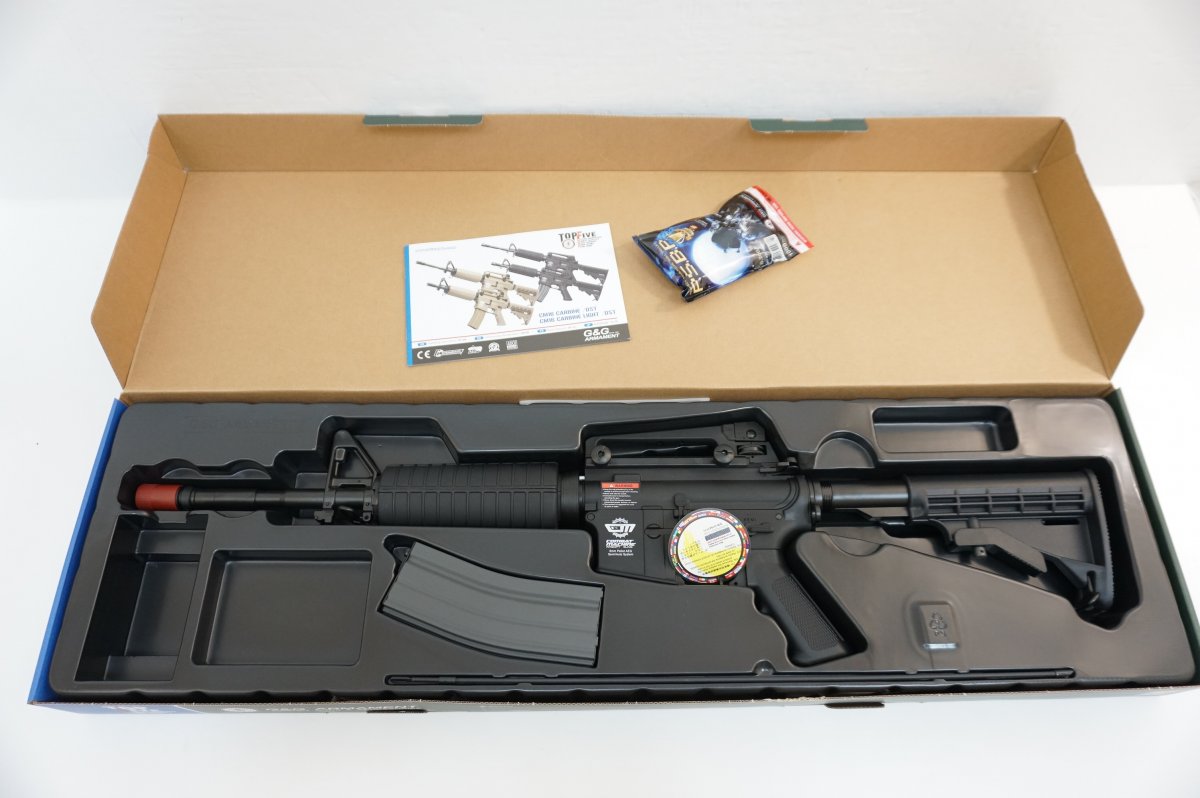 Страйкбольный автомат G&G CM16 Carbine M4A1 (EGC-16P-CAR-BNB-NCM)