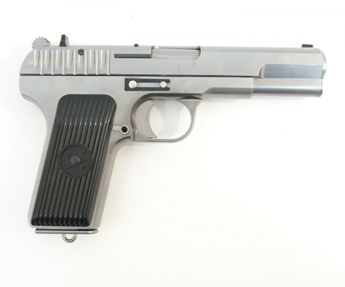 Страйкбольный пистолет WE TT Silver (WE-E012-SV)