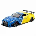 Металлическая машинка Nissan Skyline GTR R35 1:24 SPOON SMOKE