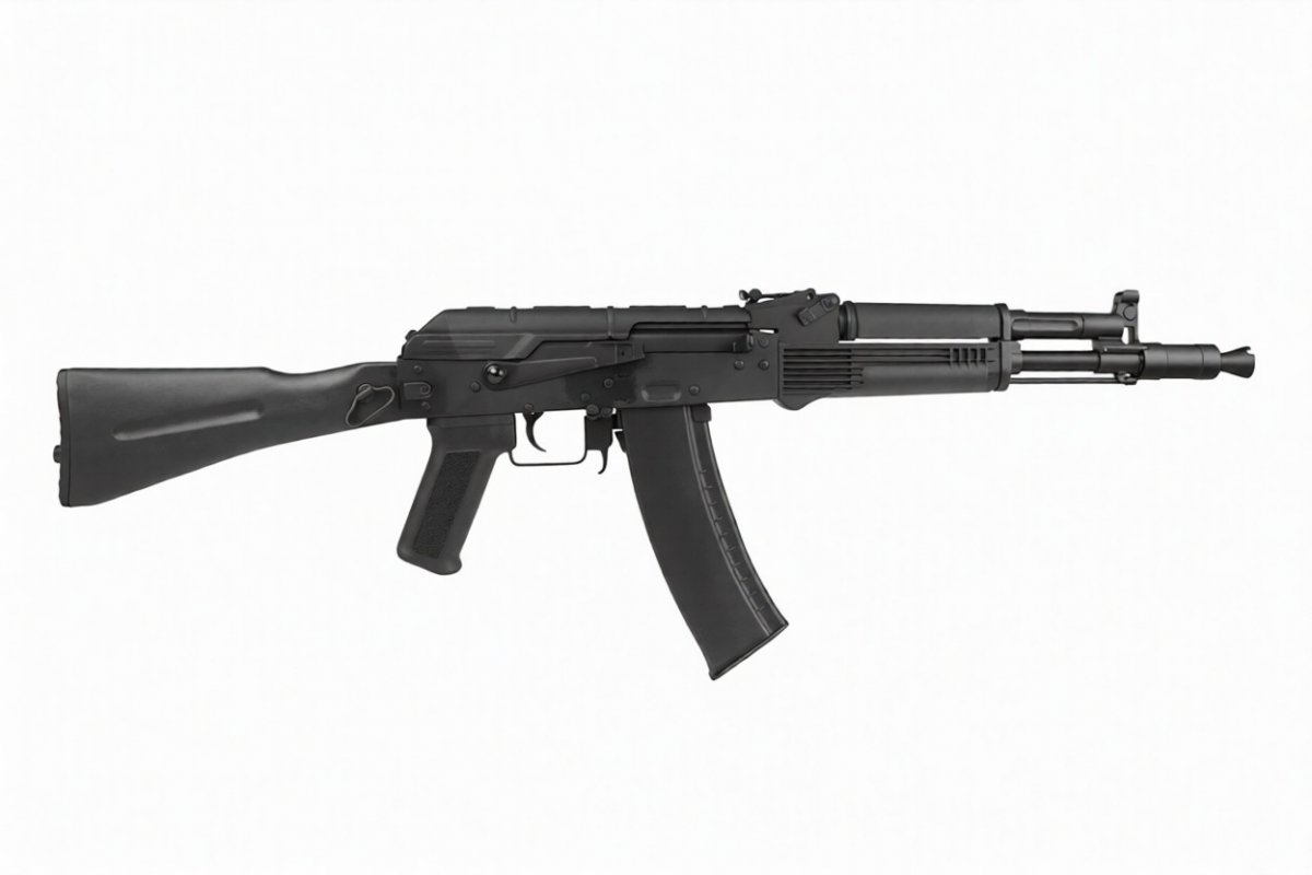 Страйкбольный автомат CYMA CM047D RK-105 (складной полимерный приклад), 120 м/с, чёрный