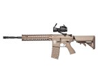 Страйкбольный автомат G&G CM16 R8-L Desert, с прицелом (EGC-16P-R8L-DNB-NCM)