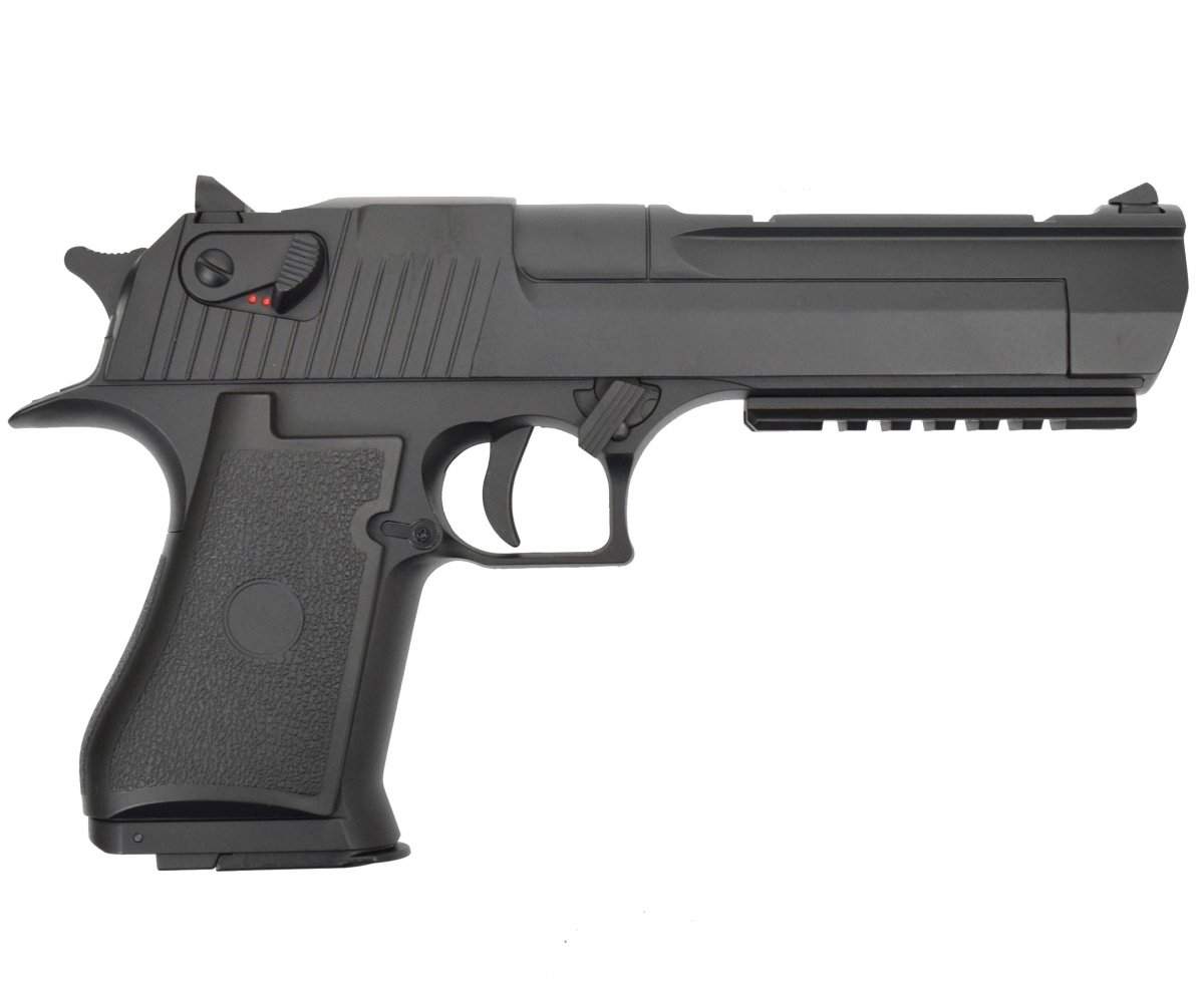 Страйкбольный пистолет Cyma Desert Eagle, USB-зарядка (CM.121S)