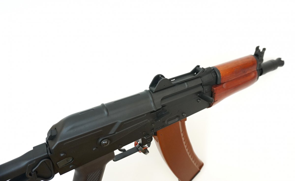 Страйкбольный автомат Cyma RКС-74У, деревянное цевье (CM.035A)