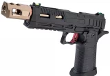 Страйкбольный пистолет KJW Hi-Capa KP-19 CO₂ (Black) — темп и контроль