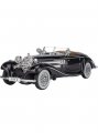 Машинка металлическая Mercedes-Benz 500K 1:24 Чёрная